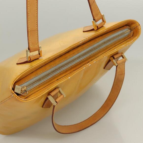 LOUIS VUITTON Monogram Vernis Houston Hand Bag Gris M91053 - Picture 6 of 16